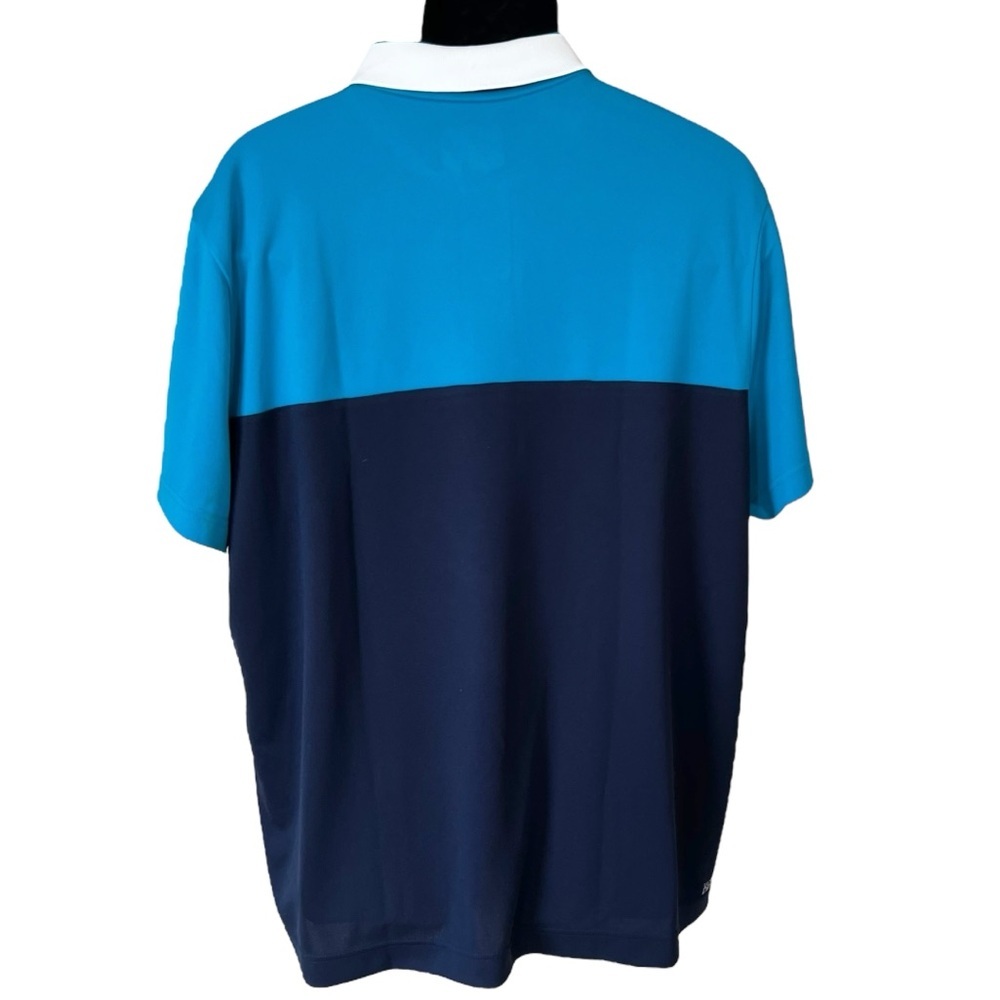 LACOSTE SPORT ULTRA DRY RESISTANT PIQUÉ COLOR-BLOCK POLO SHIRT - Picture 11 of 11